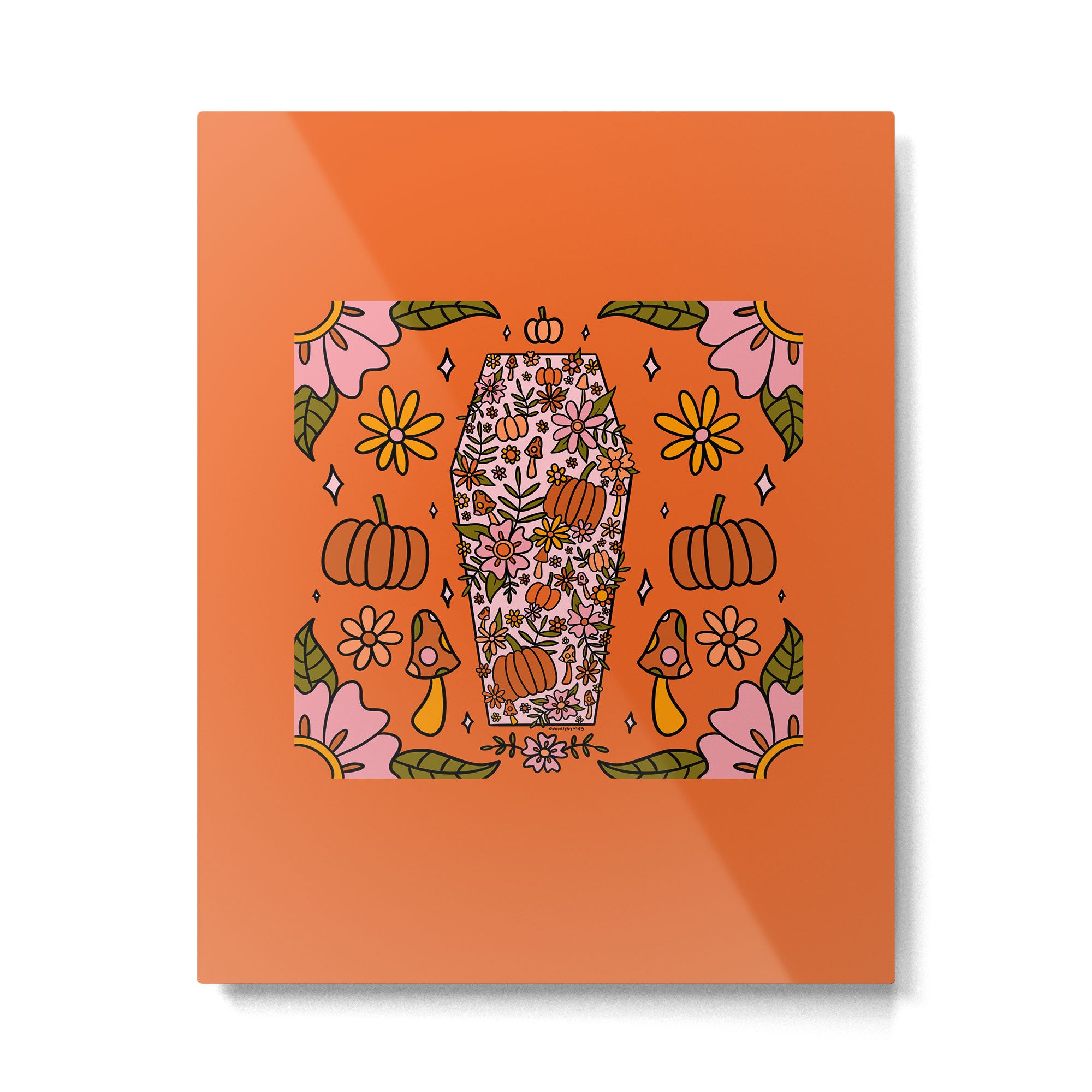 Fall Coffin Metal Print Gallery Image 6
