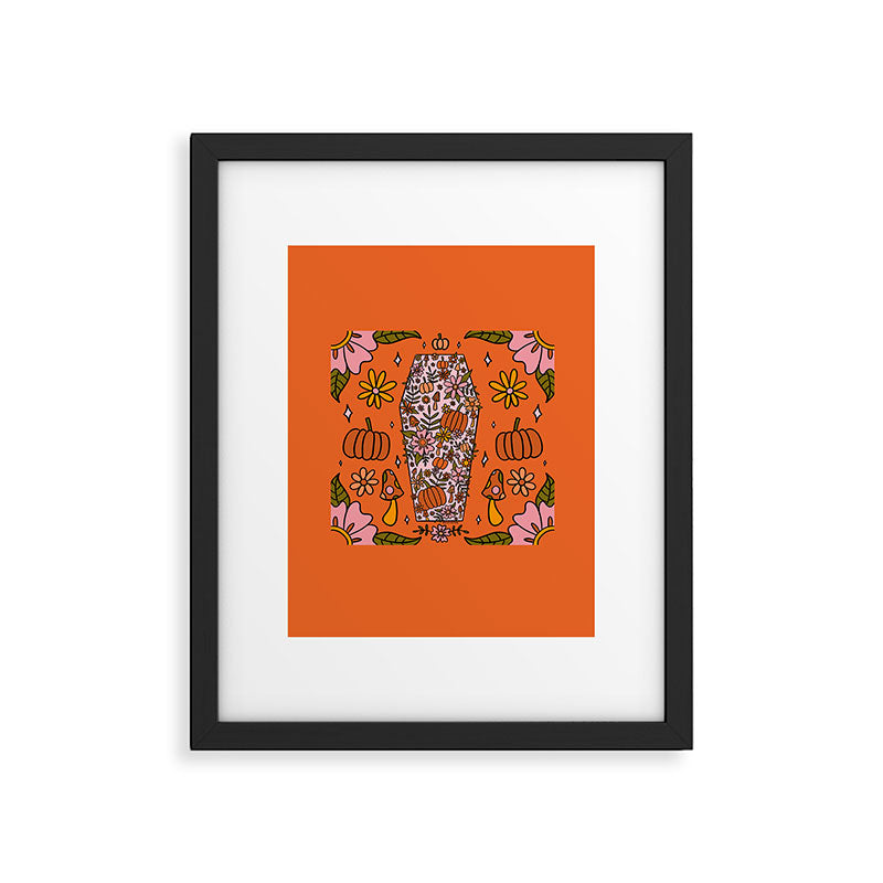 Fall Coffin Framed Art Print Gallery Image 6