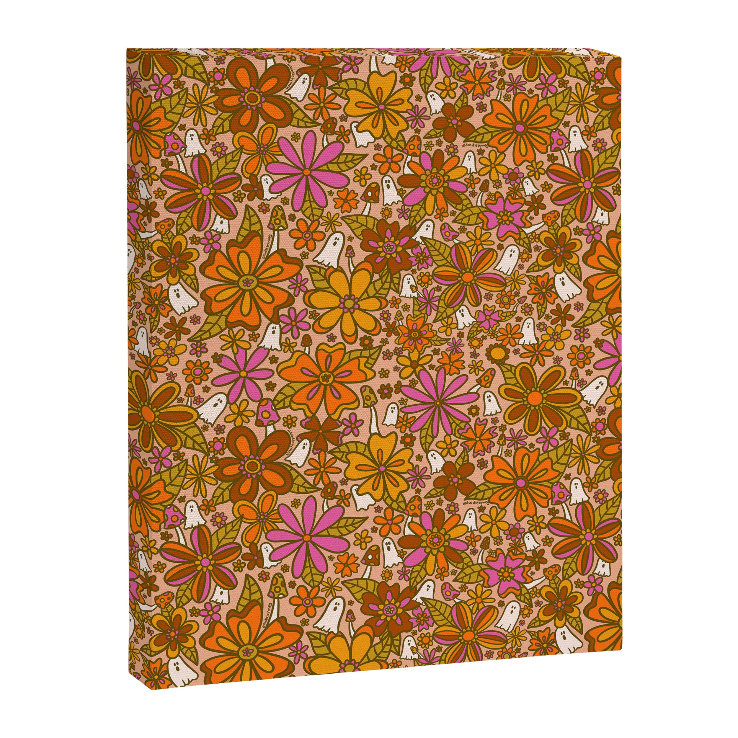 Fall Floral Print Canvas Print Gallery Image 8