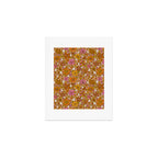 Fall Floral Print Art Print Gallery Image 1
