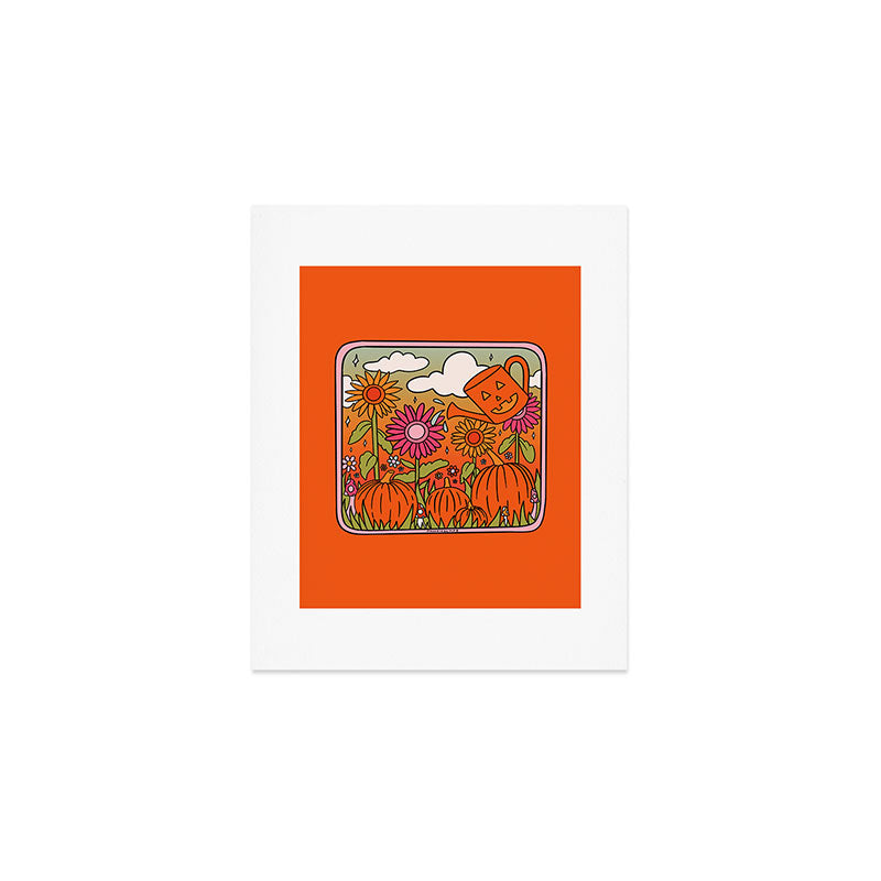 Fall Garden Art Print Gallery Image 1