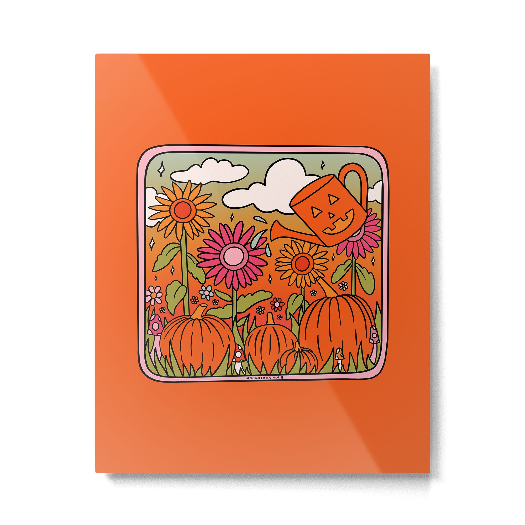 Fall Garden Metal Print Gallery Image 6
