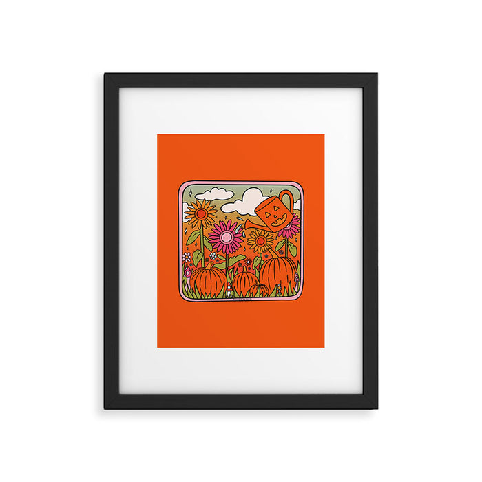 Fall Garden Framed Art Print Gallery Image 1