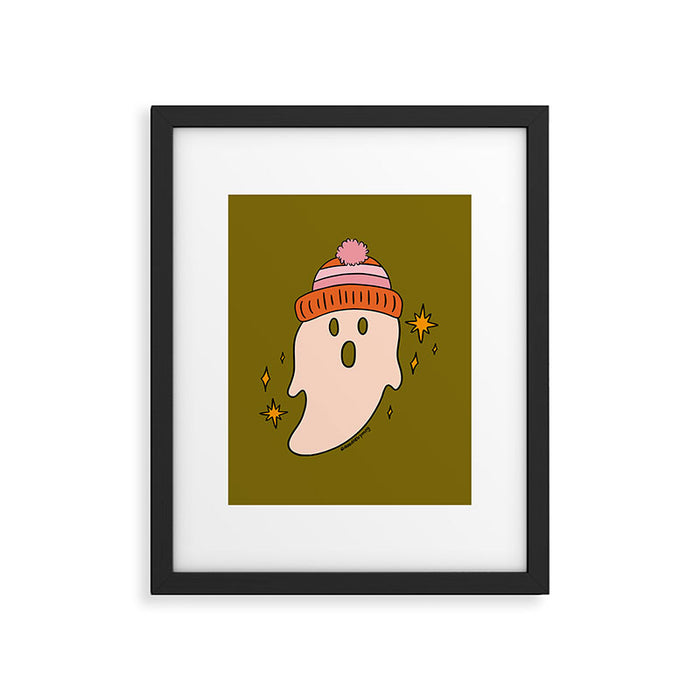 Fall Ghost Framed Art Print Gallery Image 1