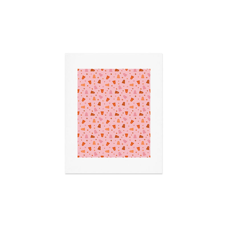 Fall Ghost Print Art Print Gallery Image 1