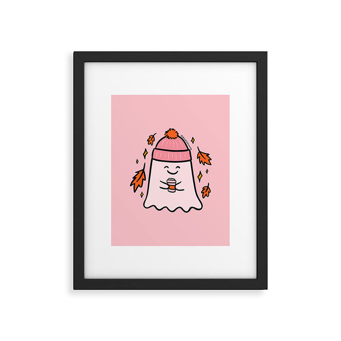Fall Ghost Framed Art Print Gallery Image 1