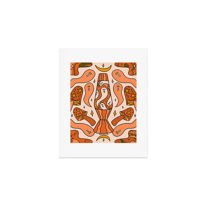 Fall Lava Lamp Art Print Gallery Image 1