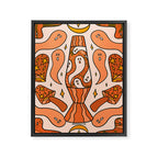 Fall Lava Lamp Framed Canvas Print Gallery Image 8