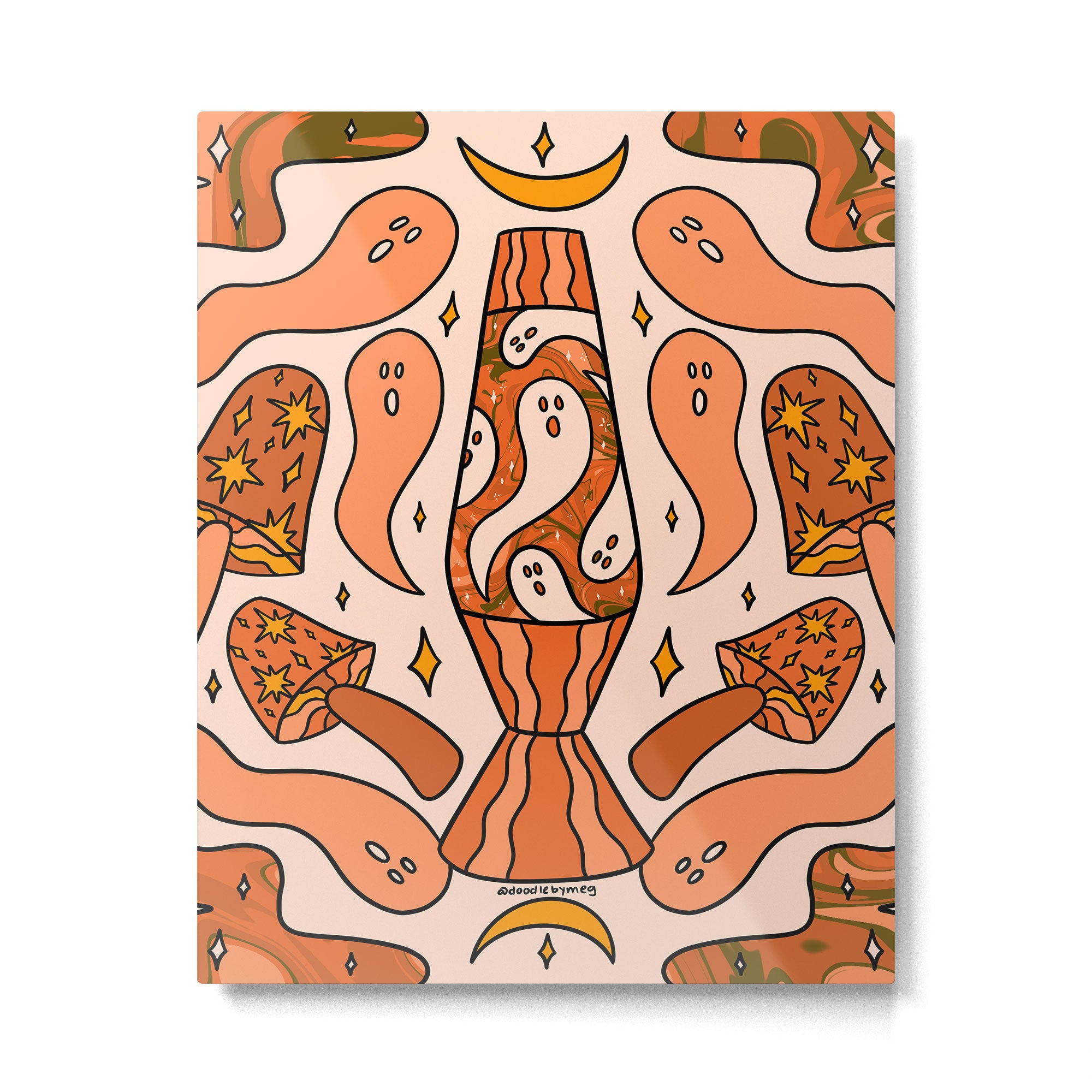 Fall Lava Lamp Metal Print Gallery Image 6
