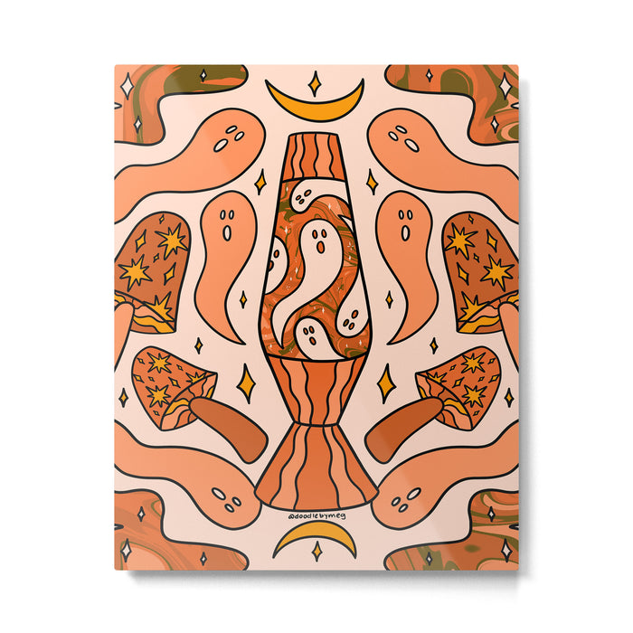 Fall Lava Lamp Metal Print Gallery Image 1