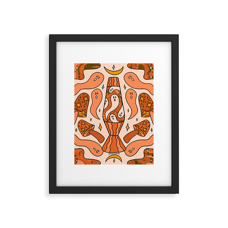 Fall Lava Lamp Framed Art Print Gallery Image 6