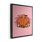 Fall Pumpkin Framed Canvas Print Gallery Image 2