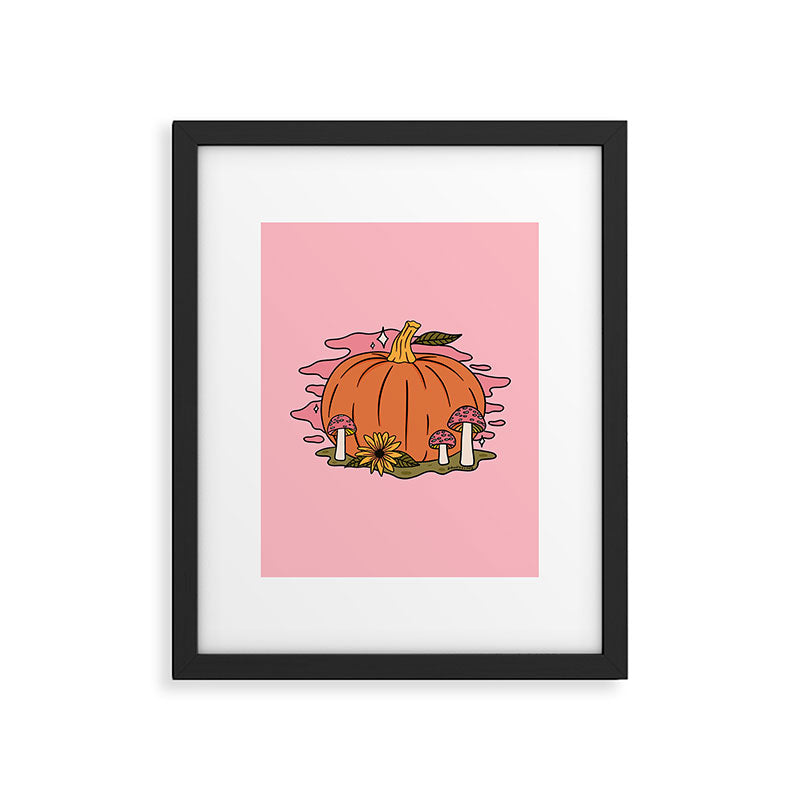 Fall Pumpkin Framed Art Print Gallery Image 6