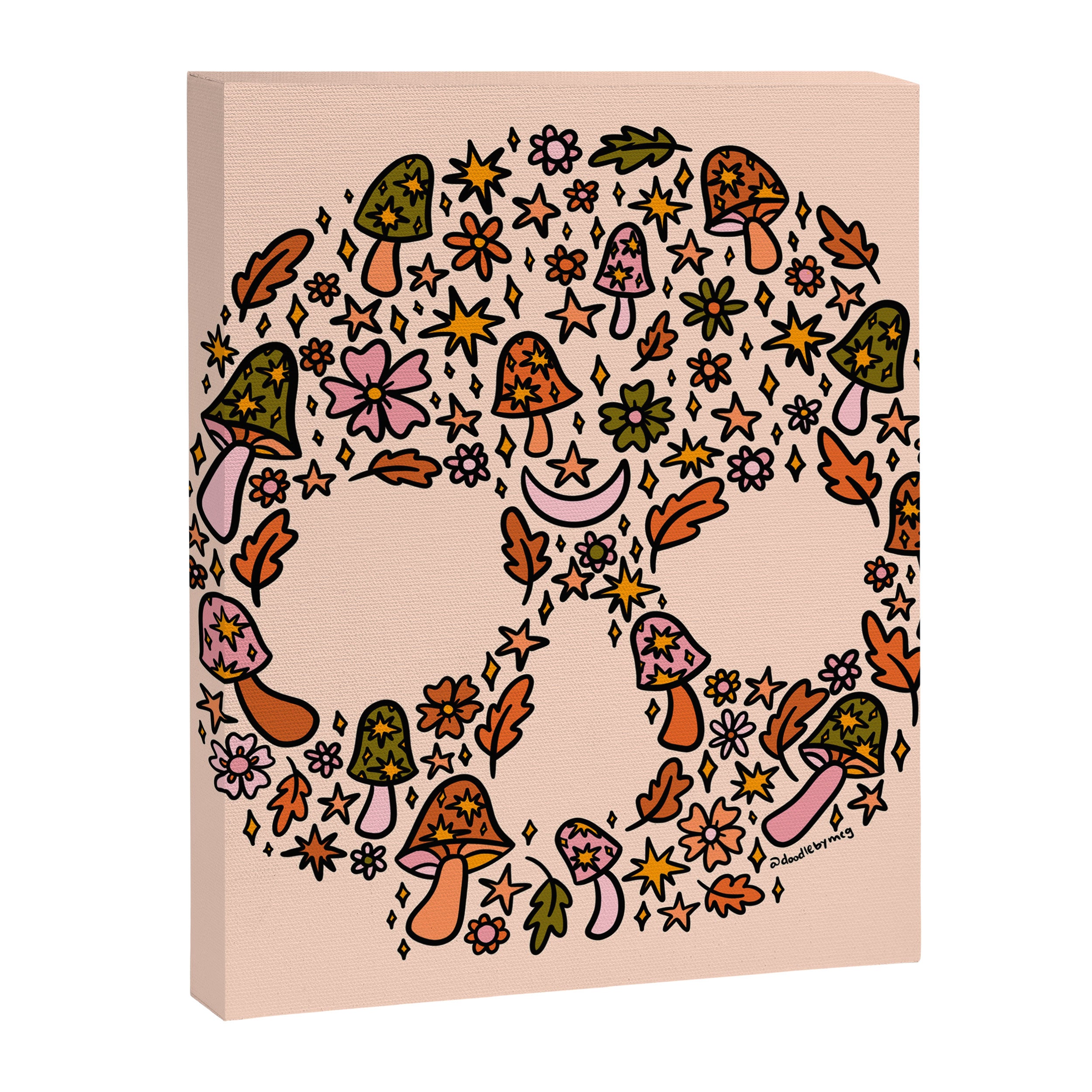 Fall Skull Canvas Print Gallery Image 8