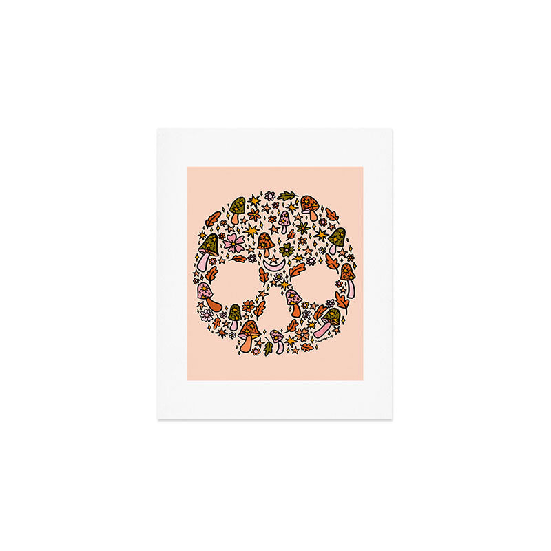 Fall Skull Art Print Gallery Image 1