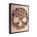 Fall Skull Framed Canvas Print Gallery Image 2