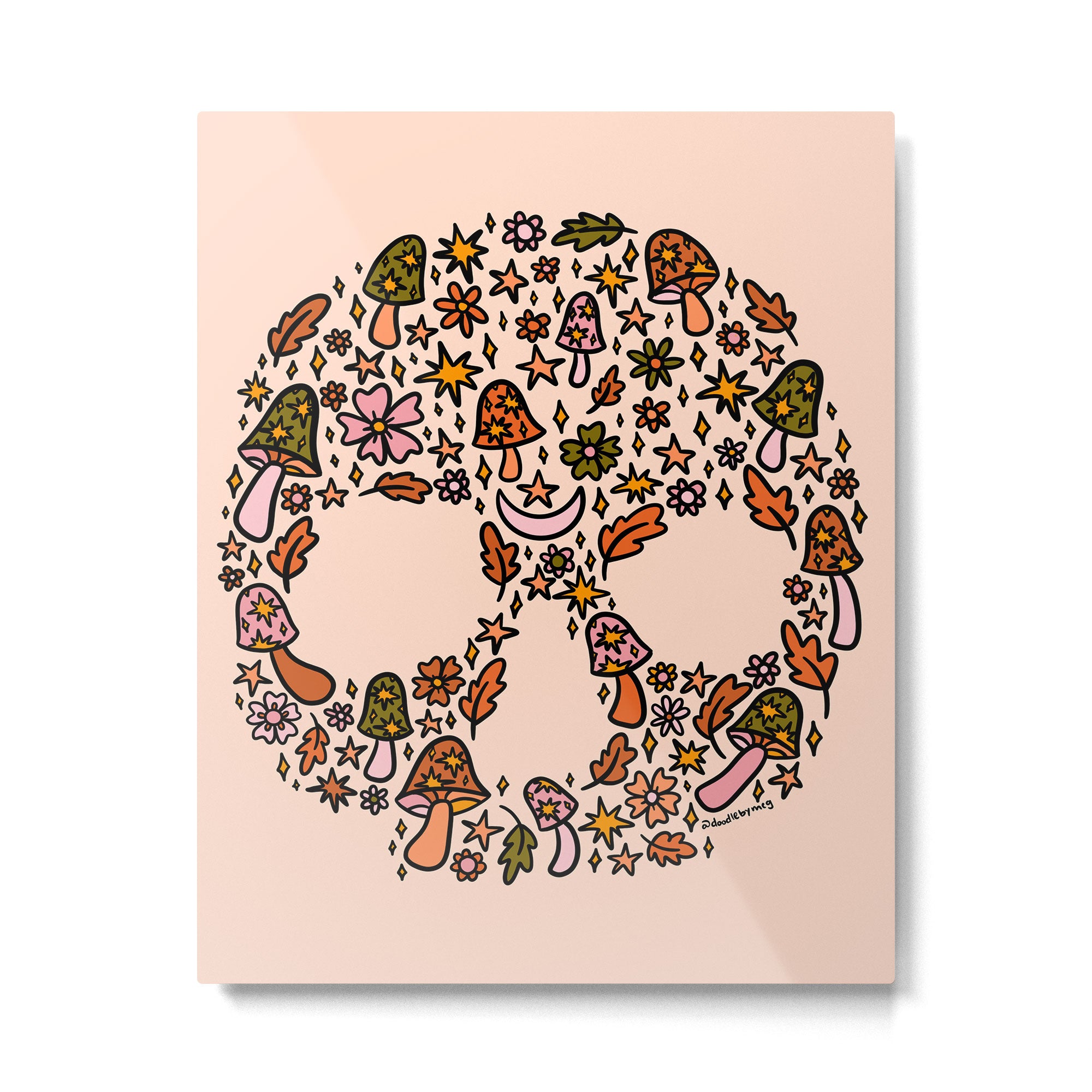 Fall Skull Metal Print Gallery Image 6