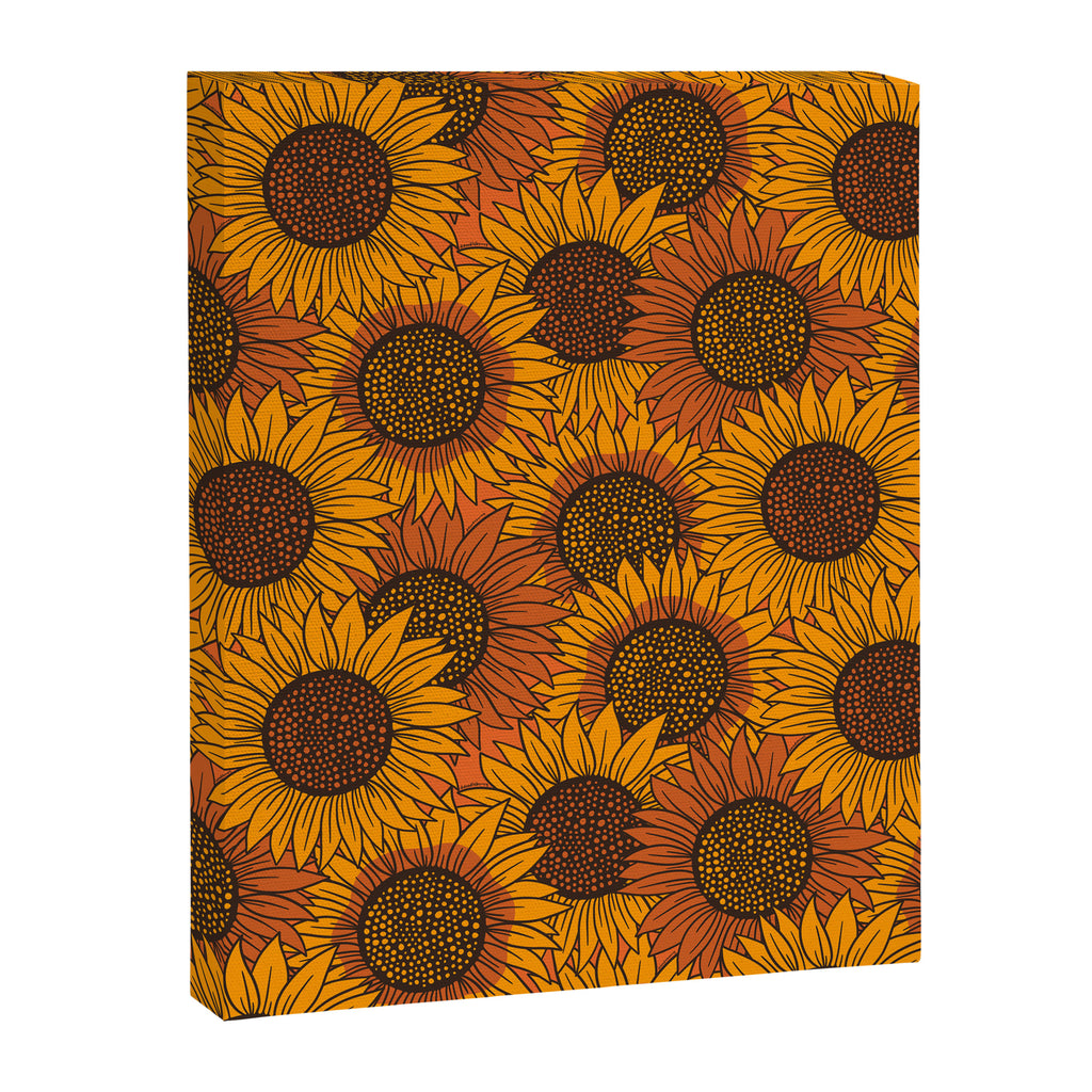 Fall Sunflower Print Canvas Print Gallery Image 8