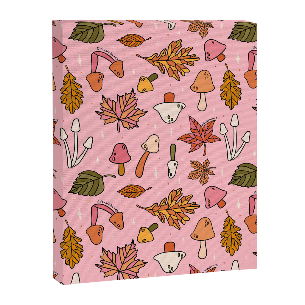 Falling Leaves Print Canvas Print Gallery Image 8