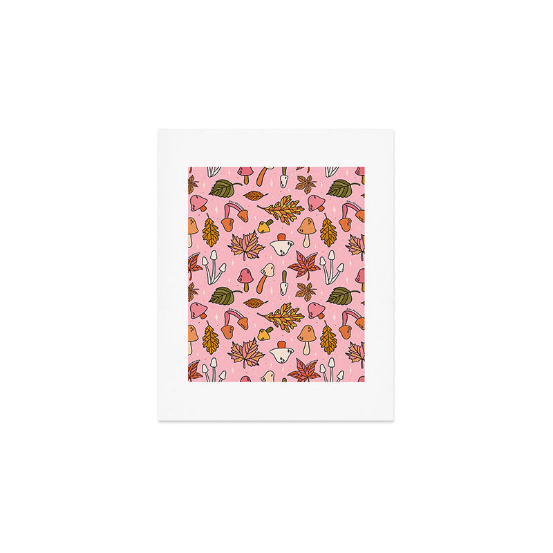 Falling Leaves Print Art Print Gallery Image 1