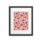 Falling Leaves Print Framed Art Print Gallery Image 6