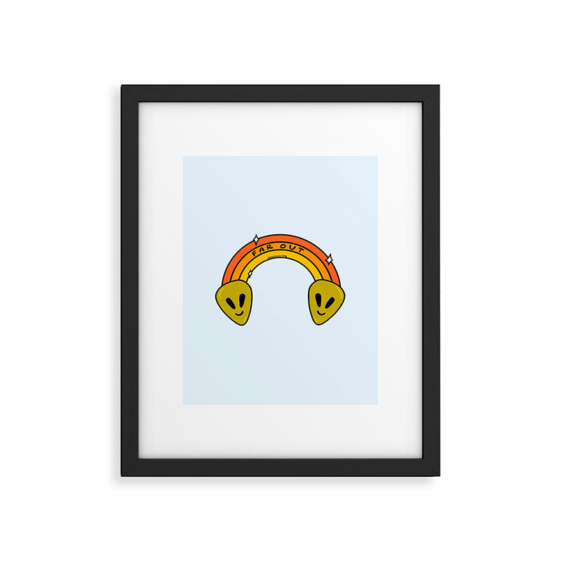 Far Out Framed Art Print Gallery Image 6