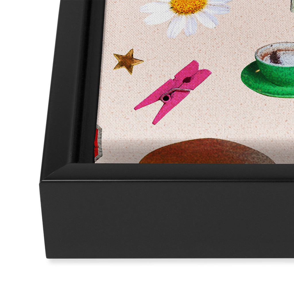 Favorite Things Framed Canvas Print Gallery Image 3
