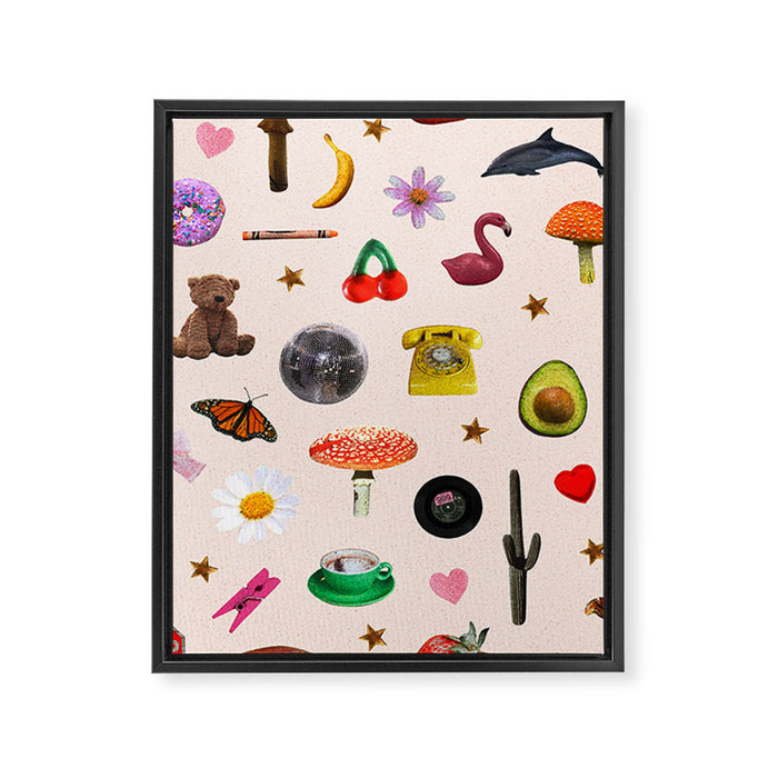 Favorite Things Framed Canvas Print Gallery Image 1