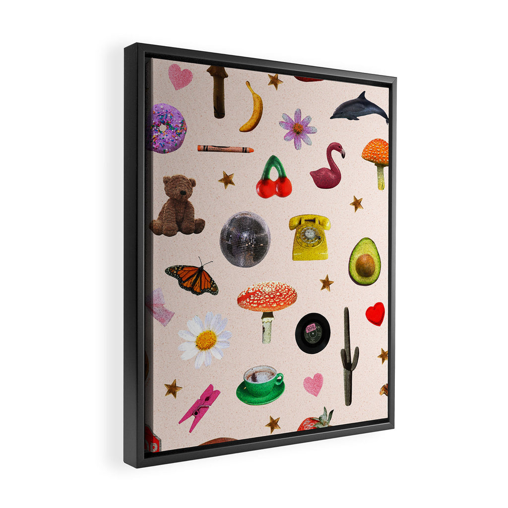 Favorite Things Framed Canvas Print Gallery Image 2