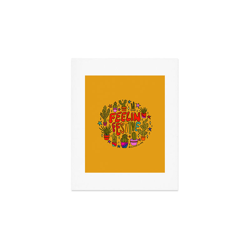 Feelin Festive Art Print Gallery Image 1