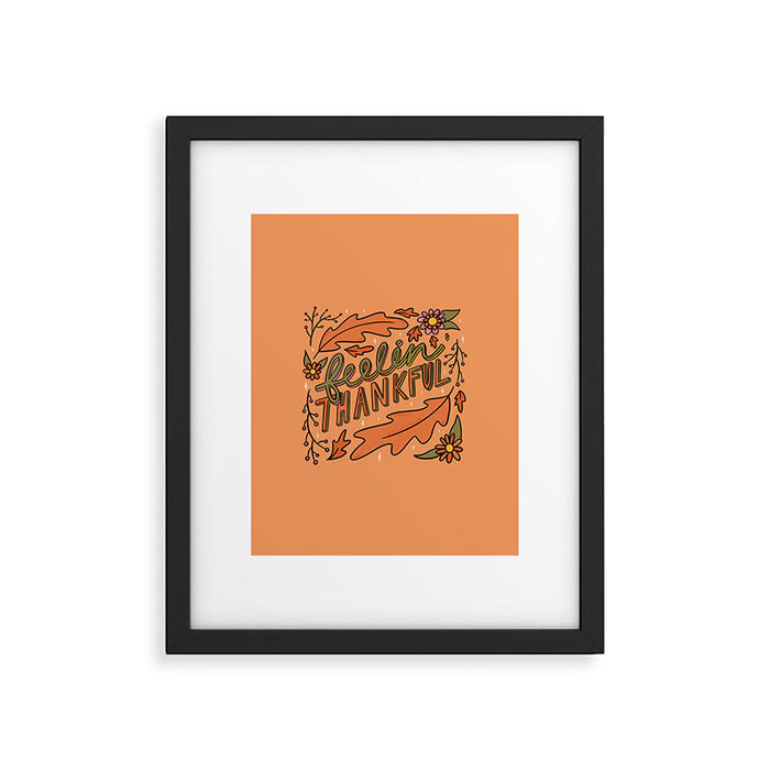 Feelin Thankful Framed Art Print Gallery Image 1