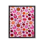 Feminist Buttons Framed Canvas Print Gallery Image 8