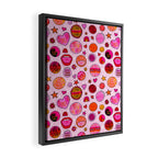 Feminist Buttons Framed Canvas Print Gallery Image 2