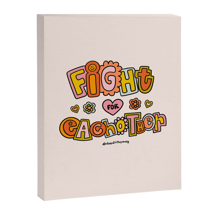 Fight For Each other Canvas Print Gallery Image 1