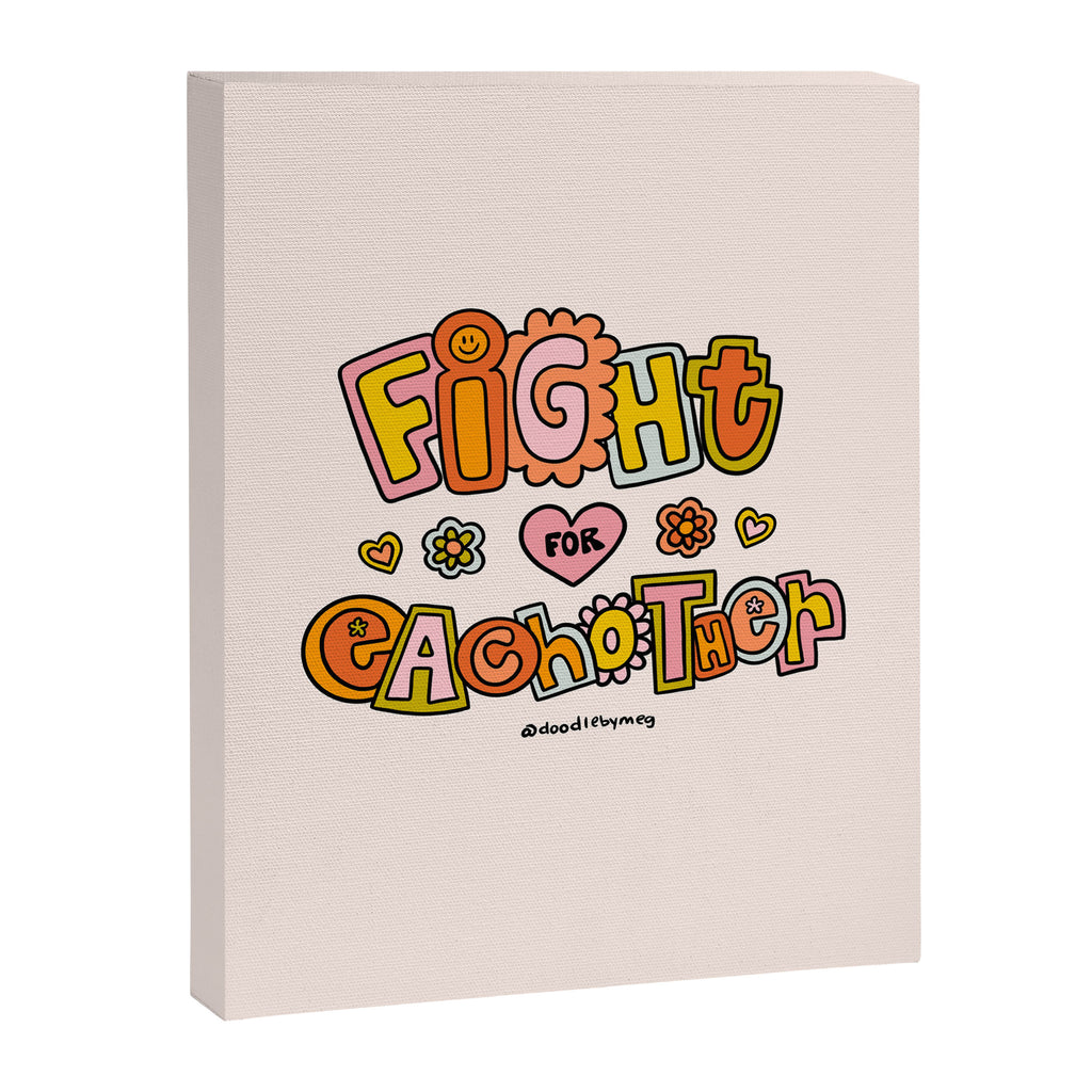 Fight For Each other Canvas Print Gallery Image 8