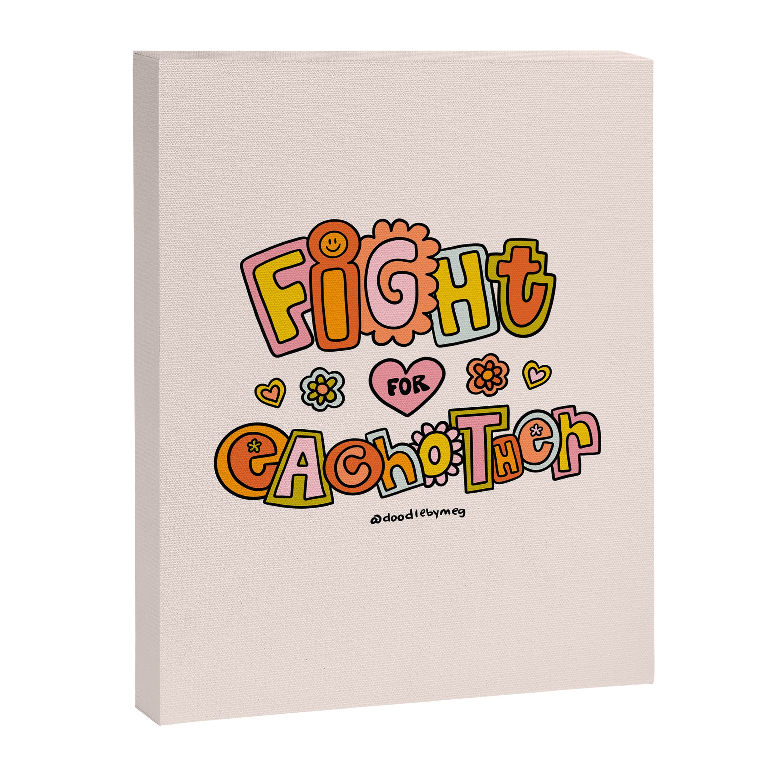 Fight For Each other Canvas Print Gallery Image 8