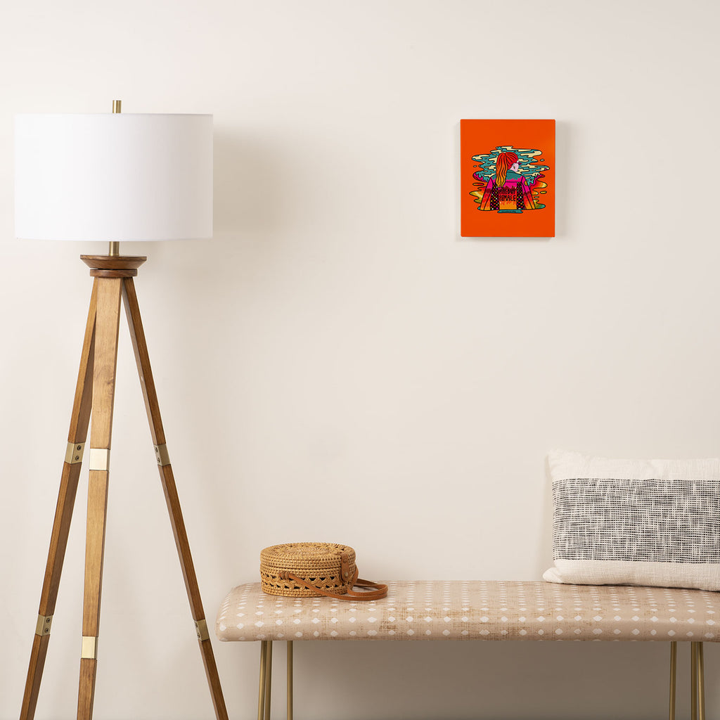 Fired Up Female Canvas Print Gallery Image 2