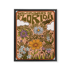 Florida Wildflowers Framed Canvas Print Gallery Image 8