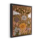Florida Wildflowers Framed Canvas Print Gallery Image 2