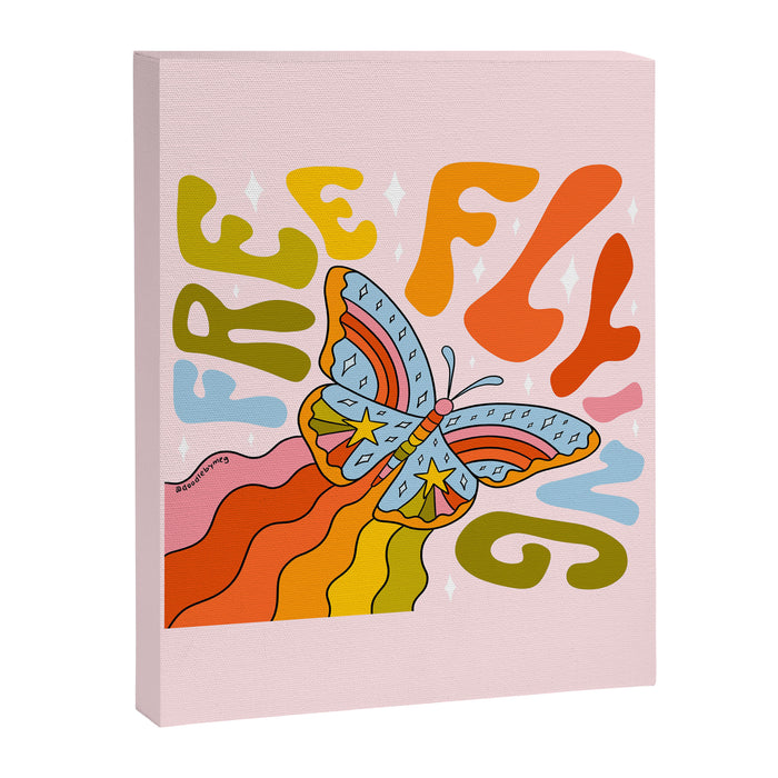 Free Flying Canvas Print Gallery Image 1