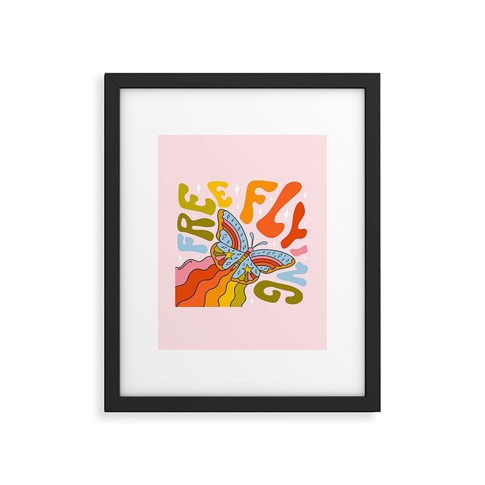 Free Flying Framed Art Print Gallery Image 1