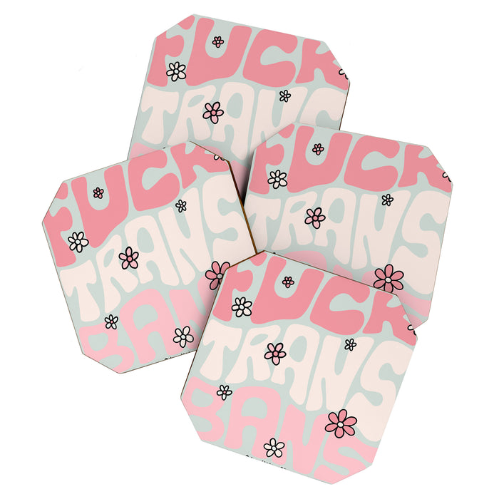 Fuck Trans Bans Coaster Gallery Image 1