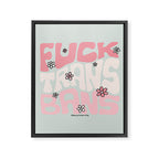 Fuck Trans Bans Framed Canvas Print Gallery Image 8
