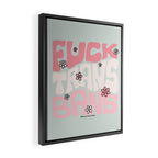Fuck Trans Bans Framed Canvas Print Gallery Image 2