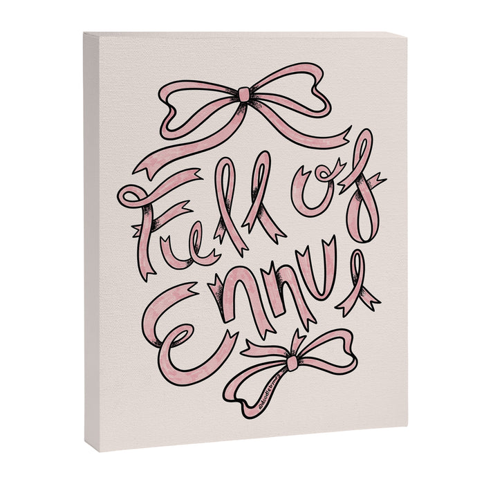 Full of Ennui Canvas Print Gallery Image 1