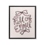 Full of Ennui Framed Canvas Print Gallery Image 6