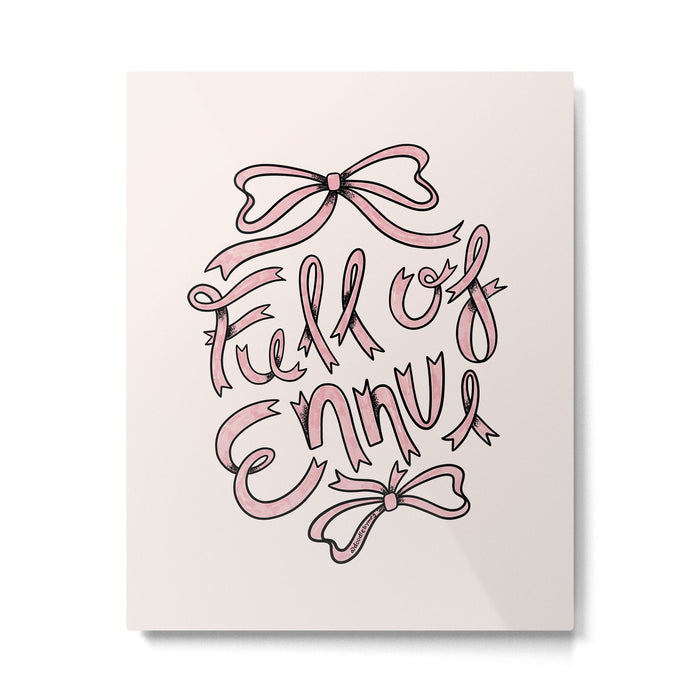 Full of Ennui Metal Print Gallery Image 1