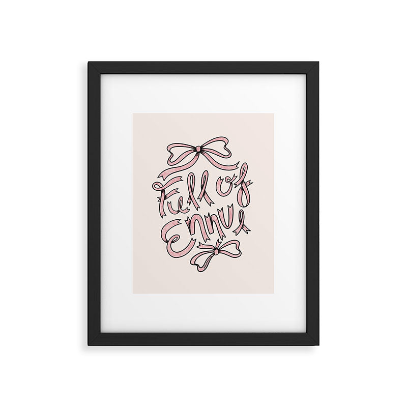 Full of Ennui Framed Art Print Gallery Image 5