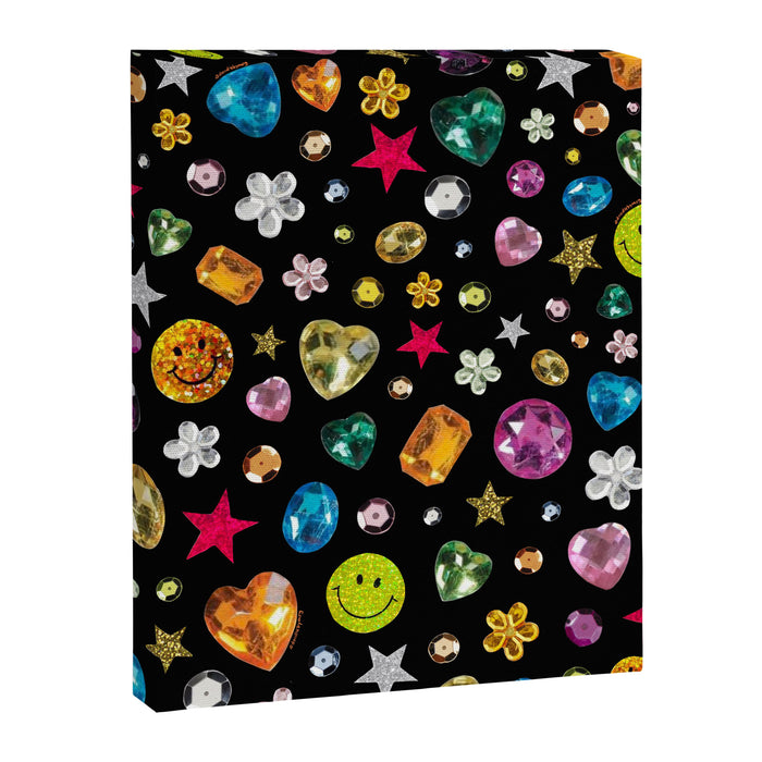 Gem Print in Black Canvas Print Gallery Image 1