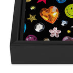 Gem Print in Black Framed Canvas Print Gallery Image 3